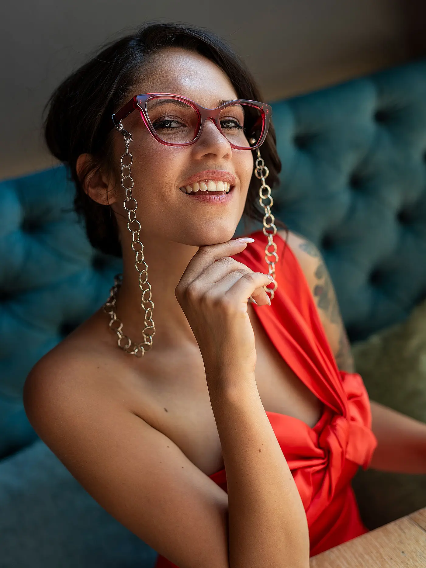 COTI | Brillenkette VENTO Silver | 